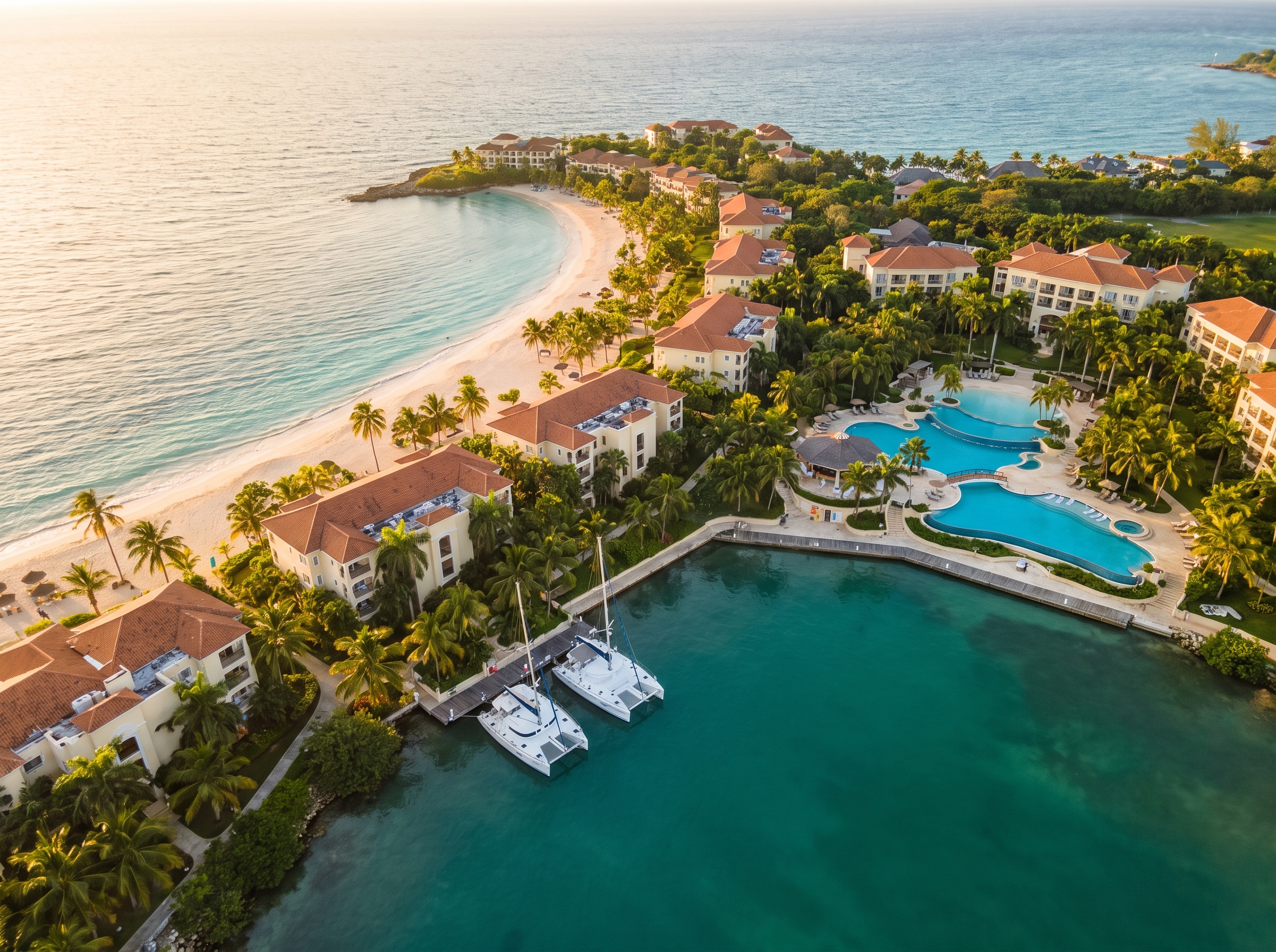 Jamaica coastline resort
