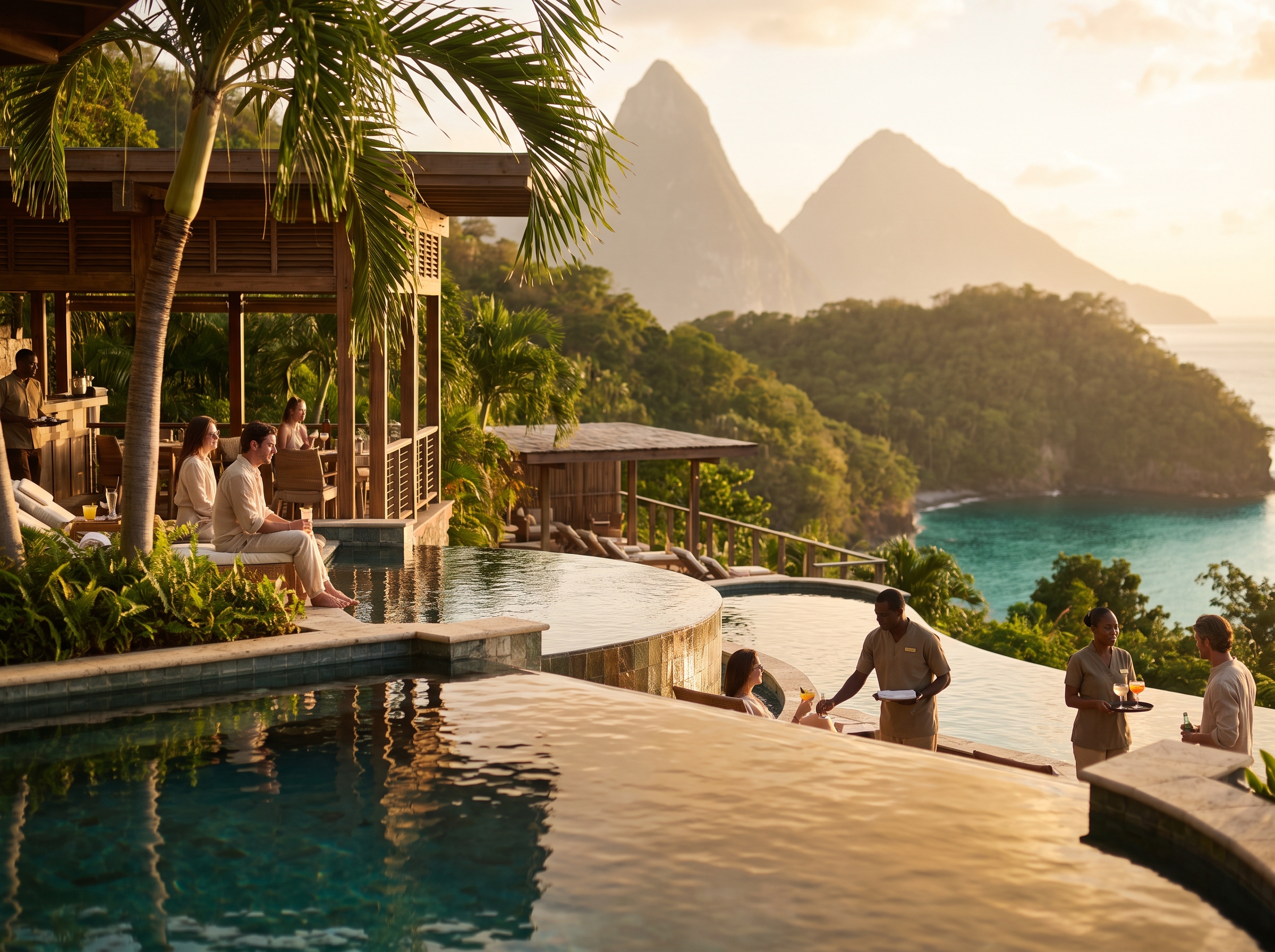 Saint Lucia resort